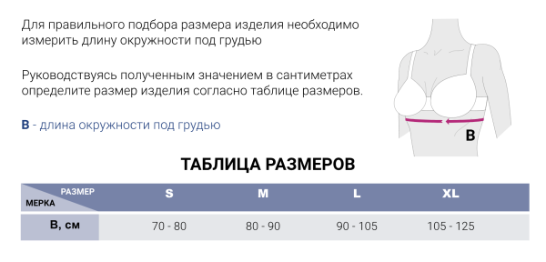 Лиф косметологический Mediven Lipomed bra